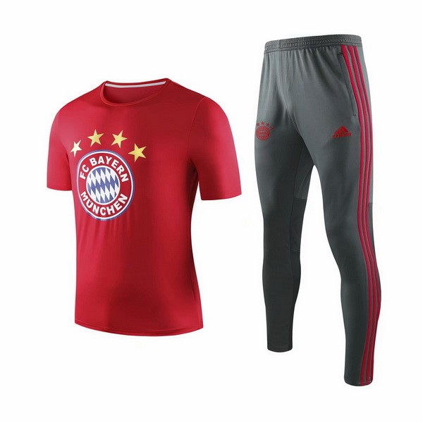 Entrenamiento Bayern Munich Conjunto Completo 2019/20 Rojo Gris